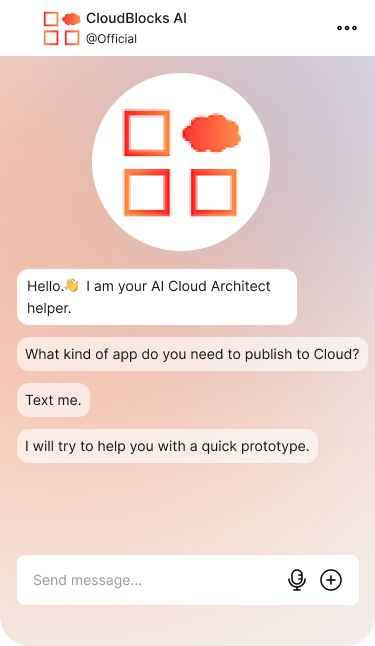 Cloud Blocks real environment preview